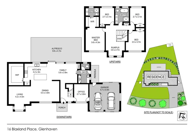 Floorplan of Homely house listing, 16 Blaxland Place, Glenhaven NSW 2156