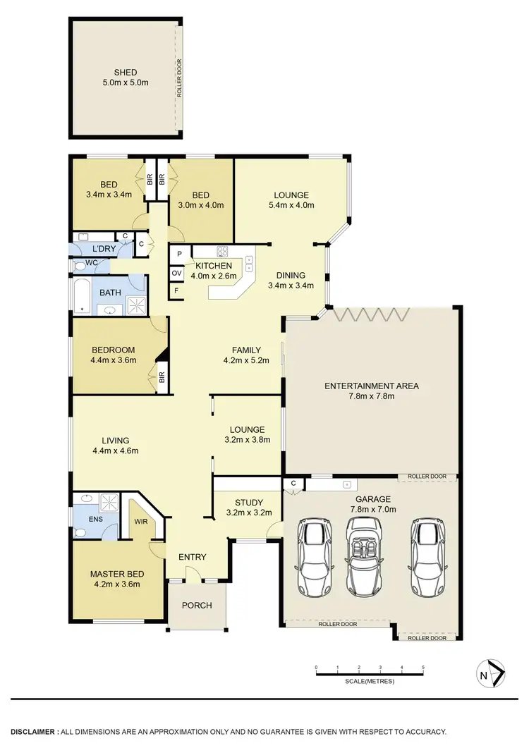 Floorplan of Homely house listing, 18 Summerhill Drive, Hillside VIC 3037