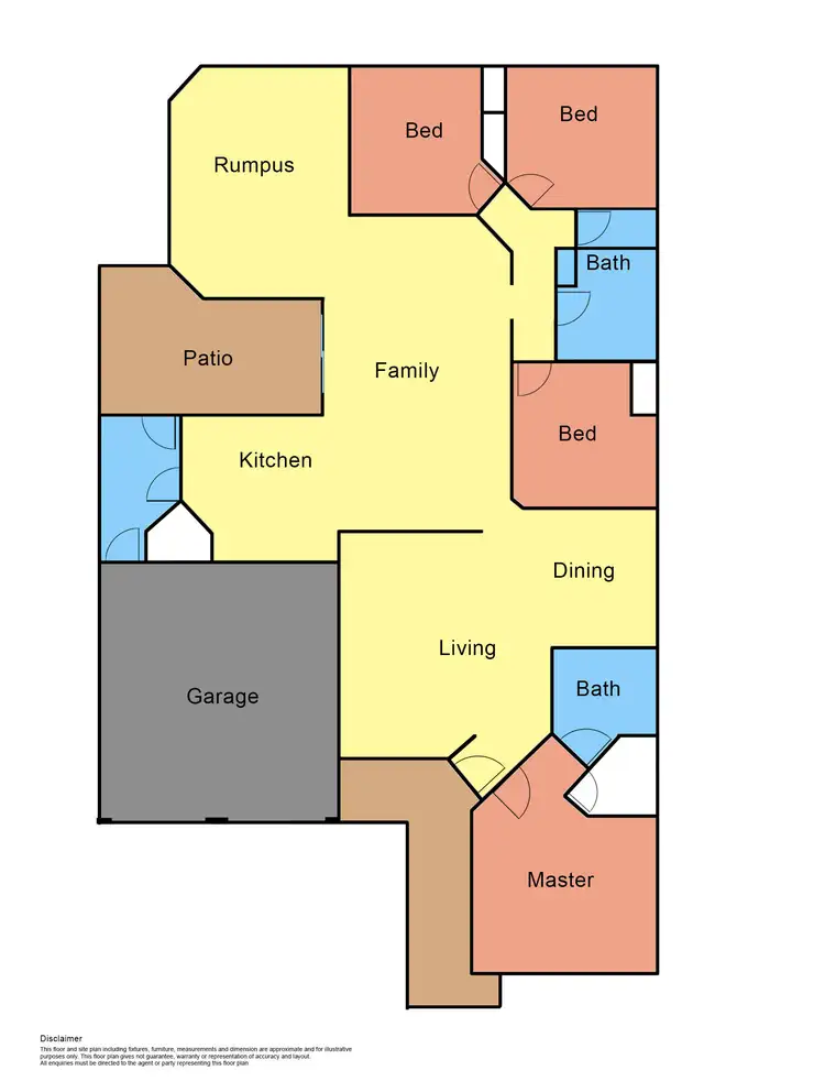 Floorplan of Homely house listing, 74 Beaton Avenue, Raymond Terrace NSW 2324
