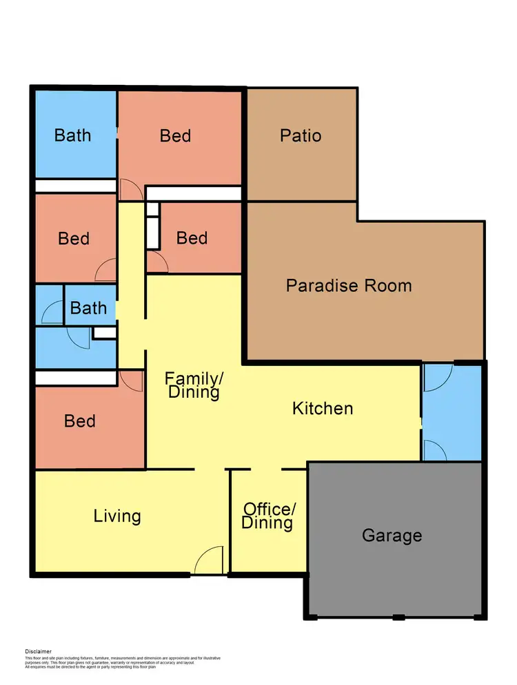 Floorplan of Homely house listing, 3 Glendon Place, Raymond Terrace NSW 2324