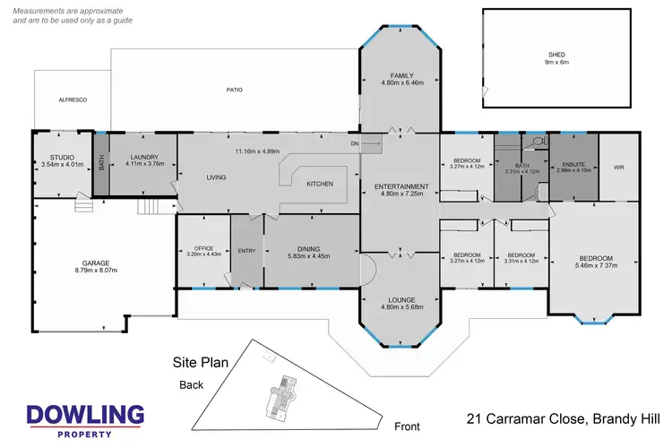 Floorplan of Homely house listing, 21 Carramar Close, Brandy Hill NSW 2324