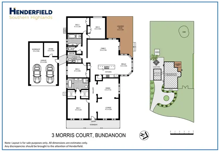 Floorplan of Homely house listing, 3 Morris Court, Bundanoon NSW 2578