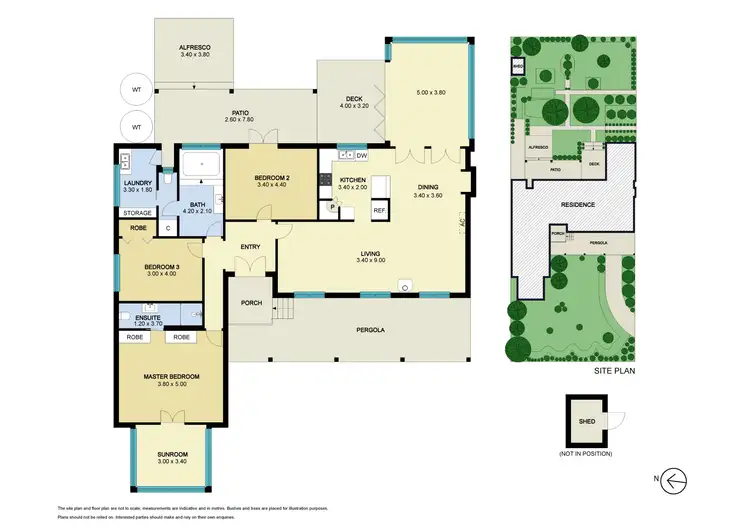 Floorplan of Homely house listing, 71 Main Road, Hepburn Springs VIC 3461