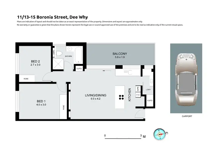 Floorplan of Homely apartment listing, 11/13 Boronia Street, Dee Why NSW 2099