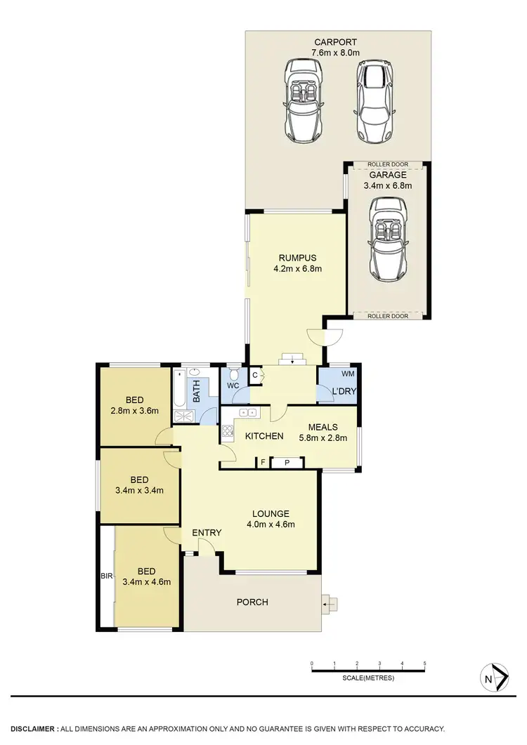 Floorplan of Homely house listing, 1 Walter Street, St Albans VIC 3021