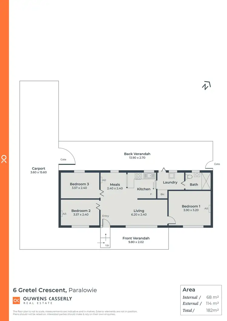 Floorplan of Homely house listing, 6 Gretel Crescent, Paralowie SA 5108