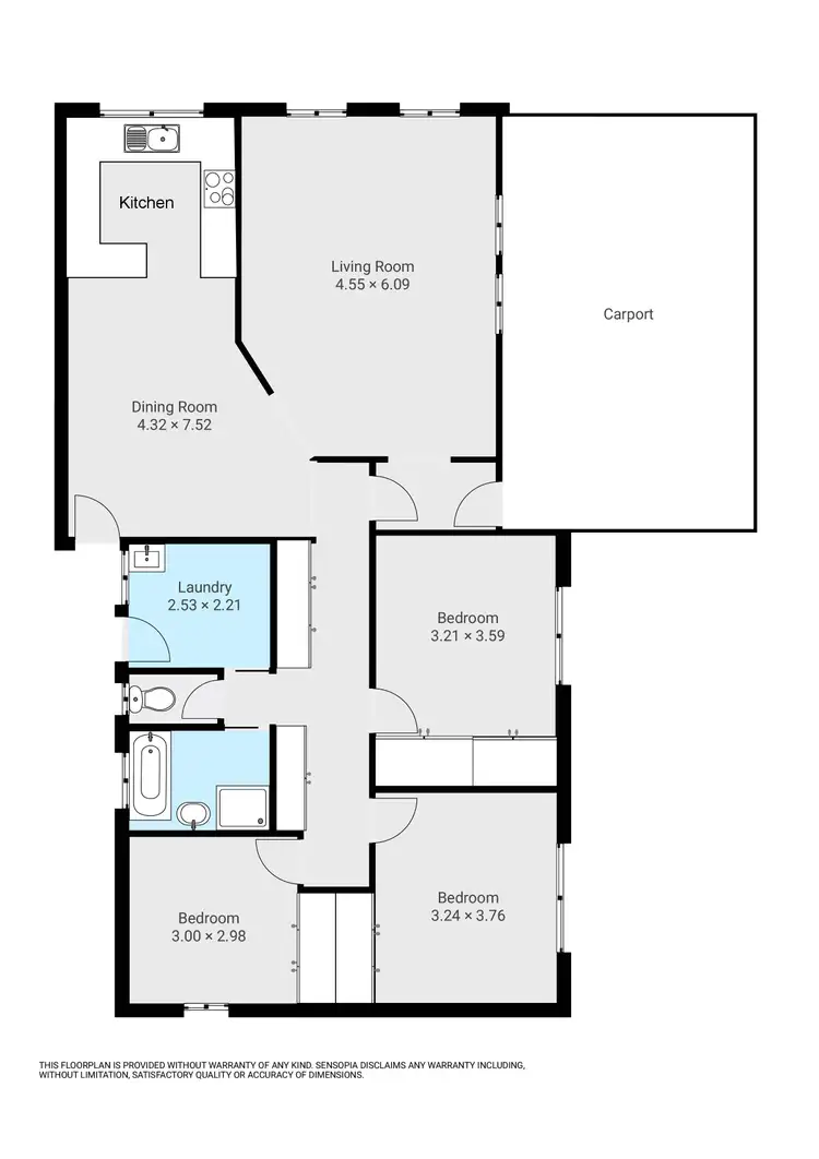 Floorplan of Homely house listing, 19 Garnet Circuit, Wodonga VIC 3690