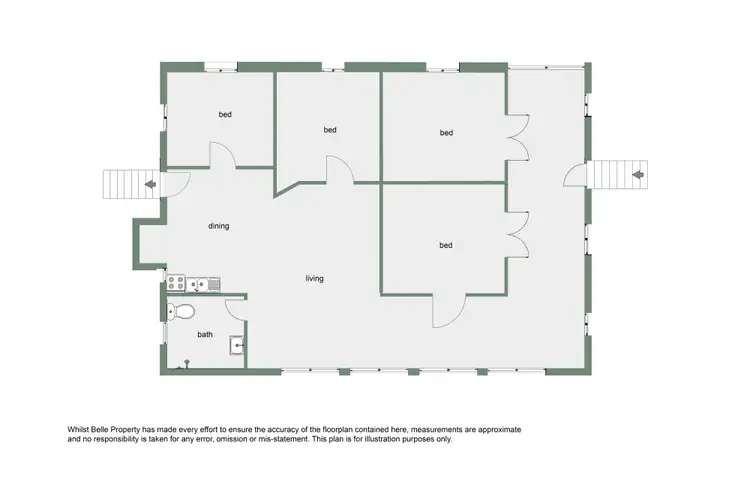 Floorplan of Homely house listing, 14 Edward Street, Cairns North QLD 4870