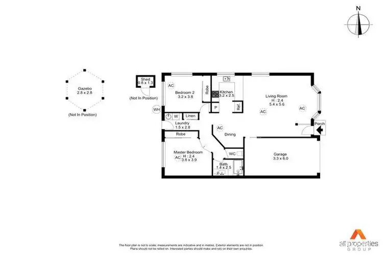 Floorplan of Homely townhouse listing, 40/45 Nyanza Street, Woodridge QLD 4114