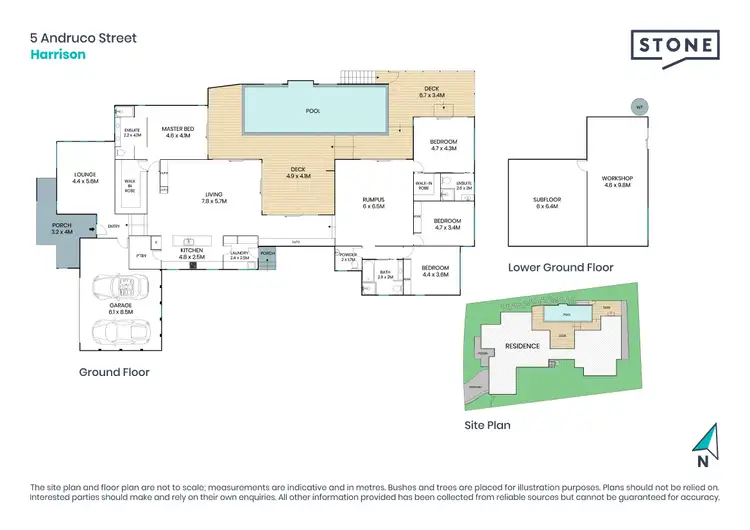 Floorplan of Homely house listing, 5 Andruco Street, Harrison ACT 2914
