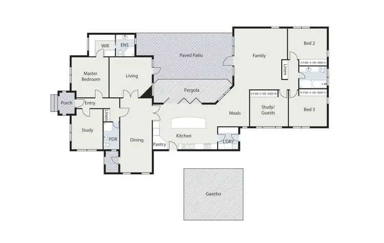 Floorplan of Homely house listing, 20 Darling Street, Barton ACT 2600