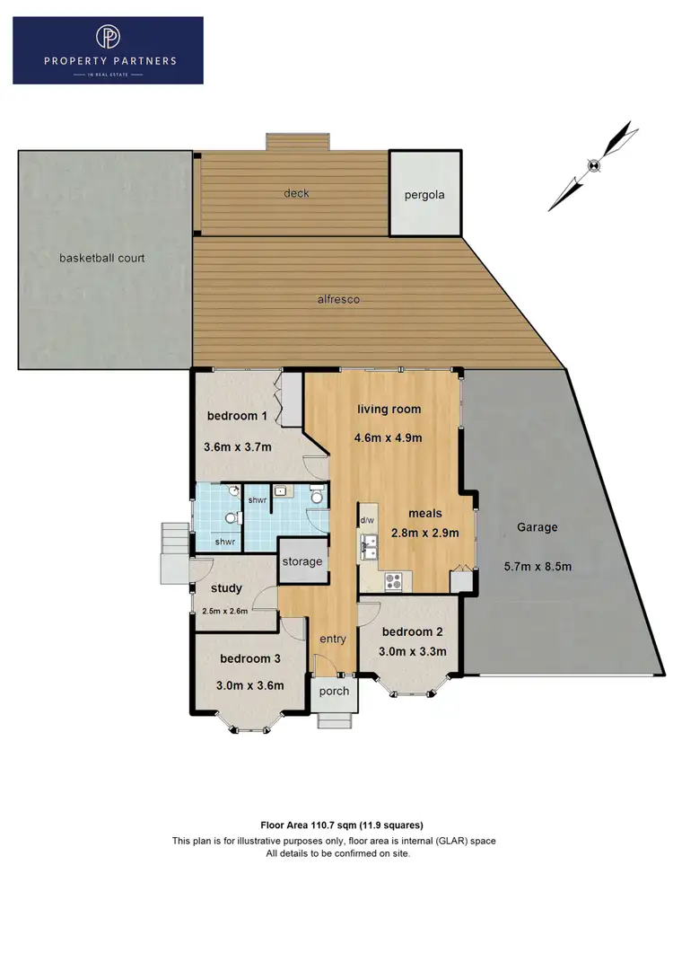 Floorplan of Homely house listing, 20 Belair Close, Seville VIC 3139