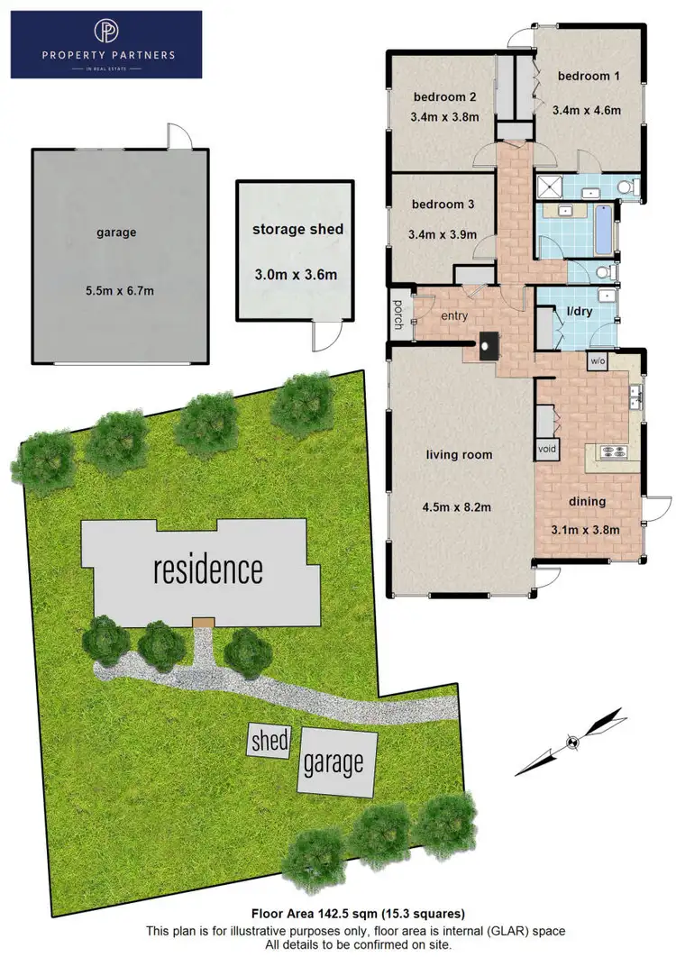 Floorplan of Homely house listing, 46 Edward Street, Belgrave VIC 3160