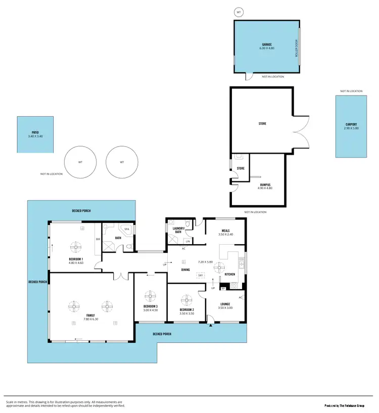Floorplan of Homely house listing, 141 Almond Grove Road, Willunga South SA 5172