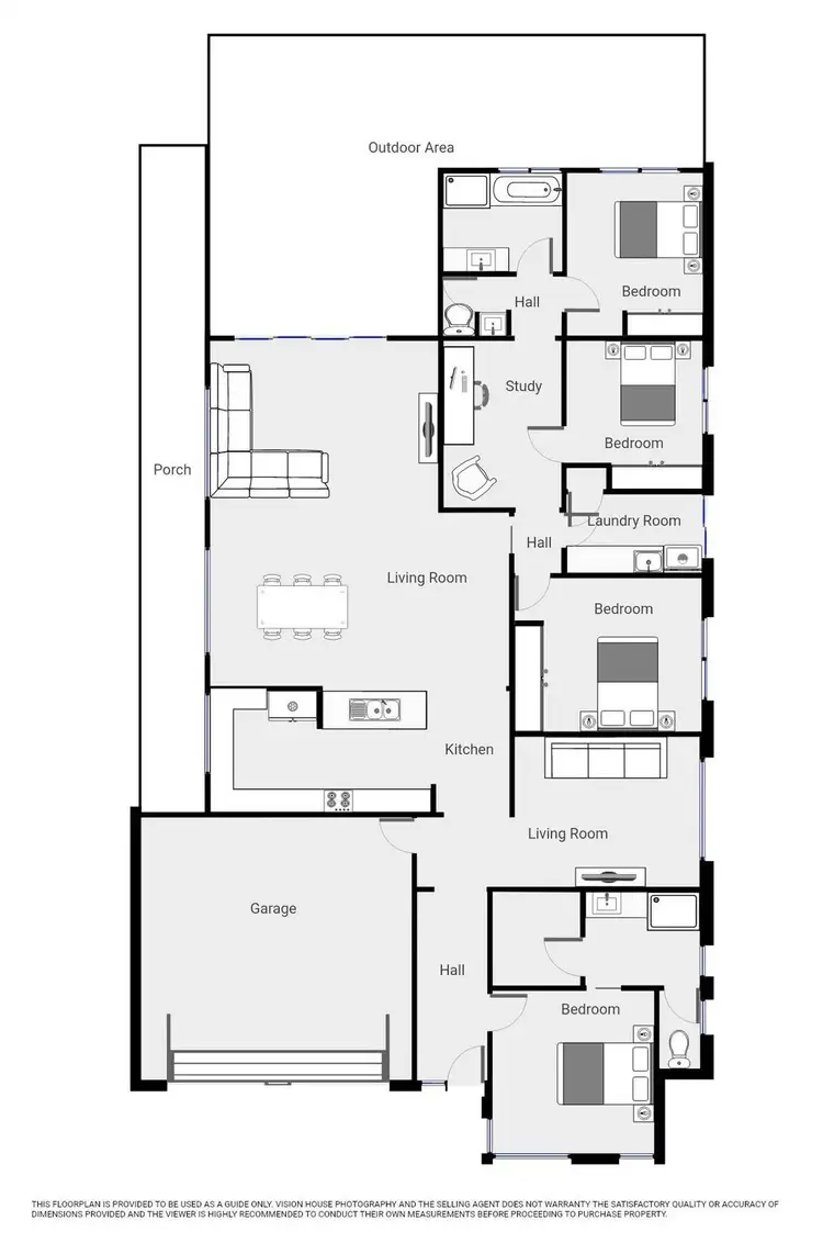 Floorplan of Homely house listing, 41 Olivia Drive, Mildura VIC 3500