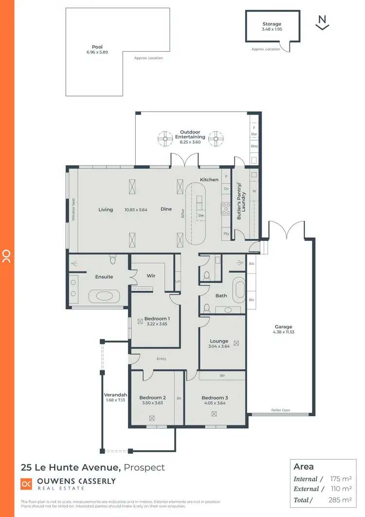 Floorplan of Homely house listing, 25 Le Hunte Avenue, Prospect SA 5082