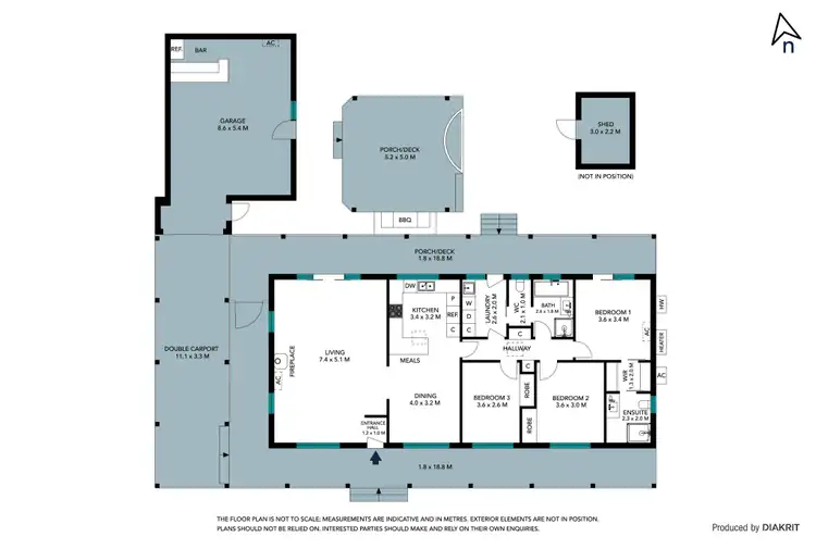 Floorplan of Homely house listing, 5 Saint Leger Place, Epping VIC 3076