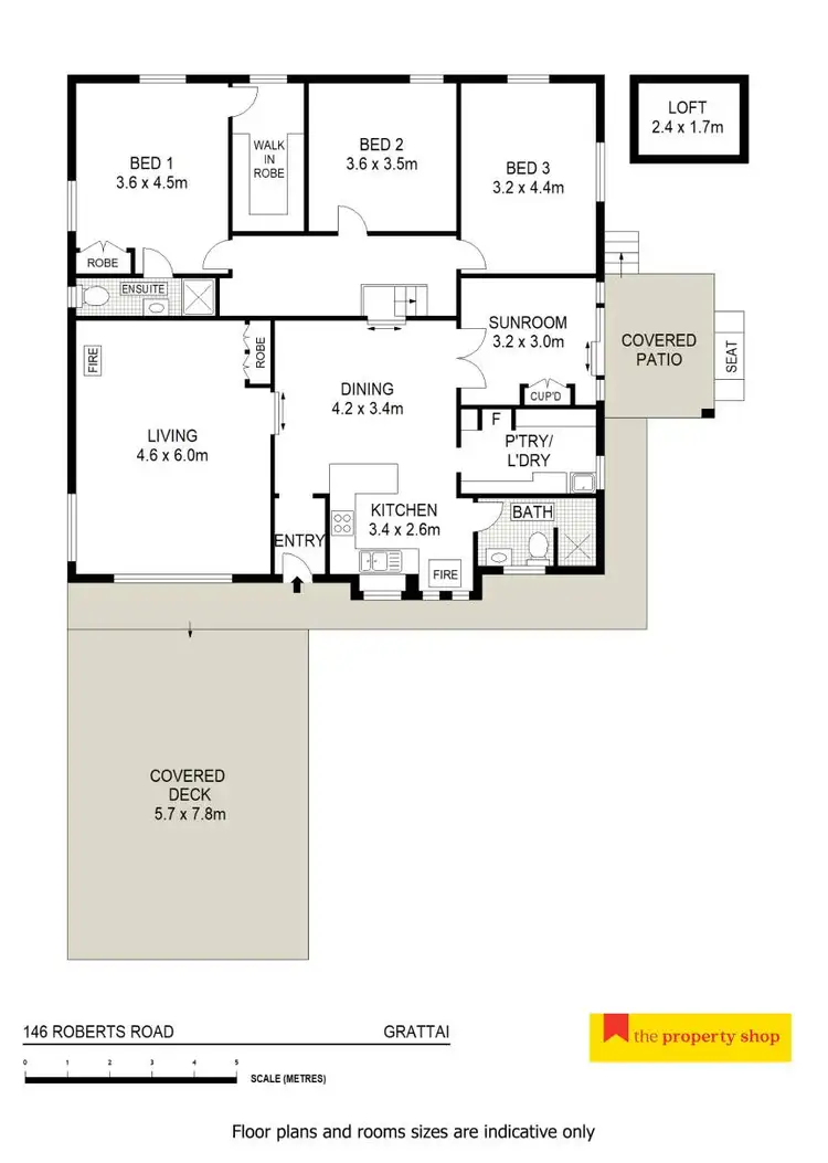Floorplan of Homely rural property listing, 146 Roberts Road, Mudgee NSW 2850