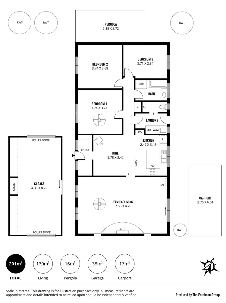Floorplan of Homely house listing, 3 William Street, Mount Pleasant SA 5235