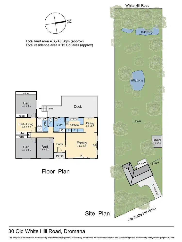 Floorplan of Homely house listing, 30 Old White Hill Road, Dromana VIC 3936