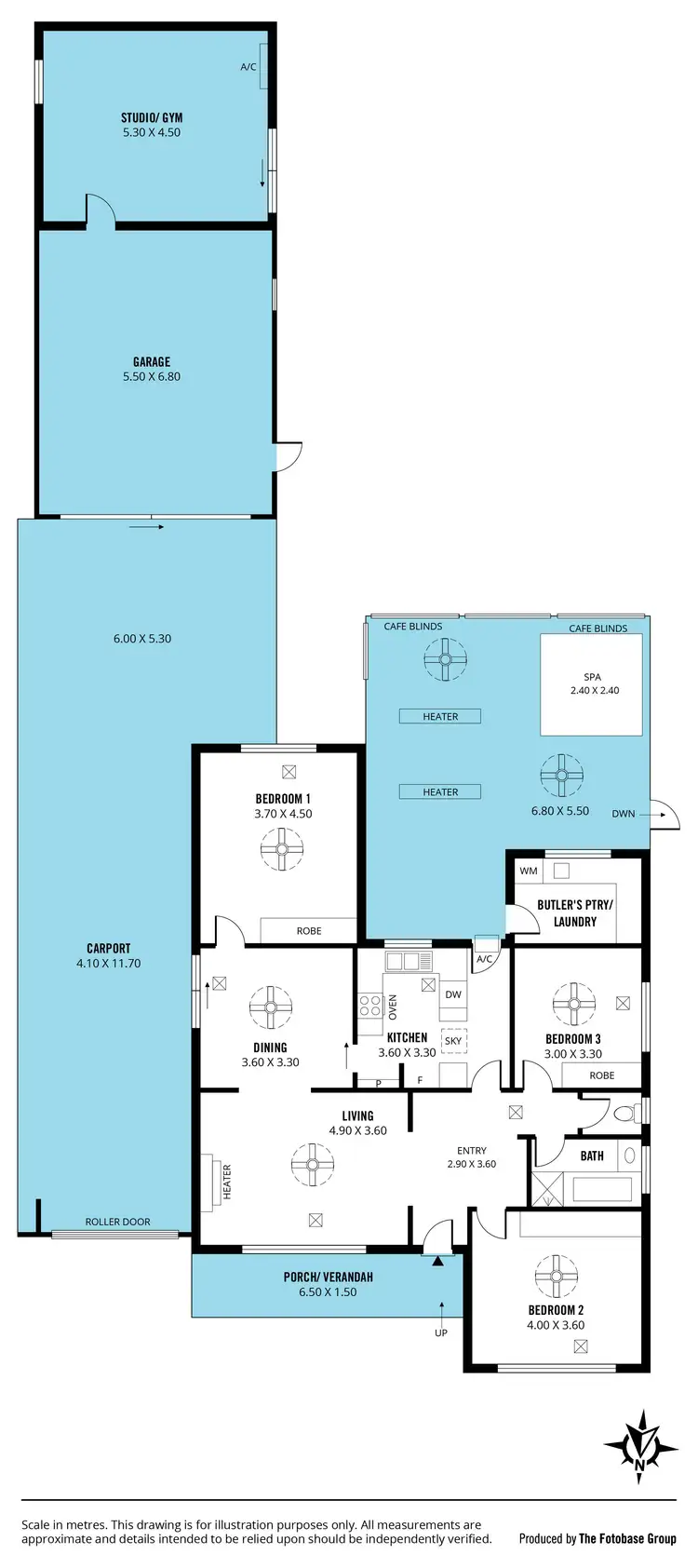 Floorplan of Homely house listing, 32 Seymour Terrace, Ascot Park SA 5043
