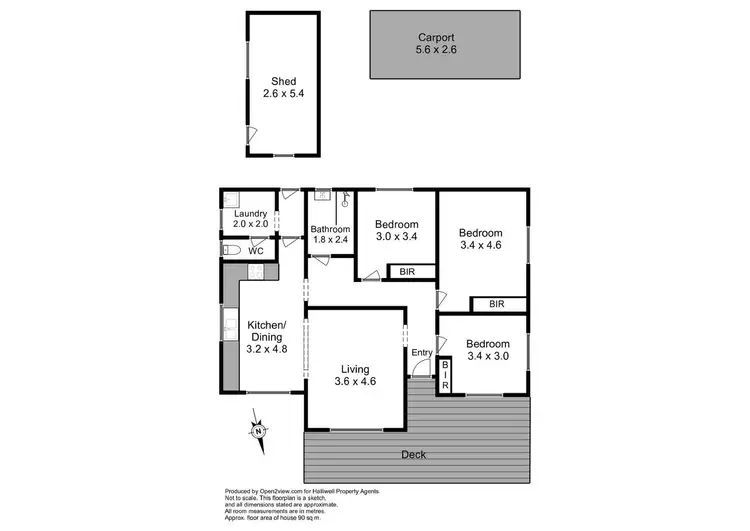 Floorplan of Homely house listing, 139 Oldaker Street, Devonport TAS 7310