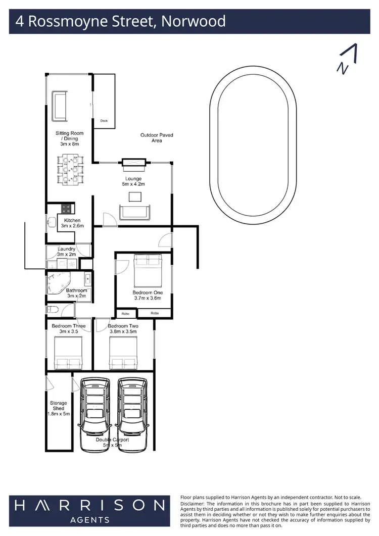 Floorplan of Homely house listing, 4 Rossmoyne Street, Norwood TAS 7250