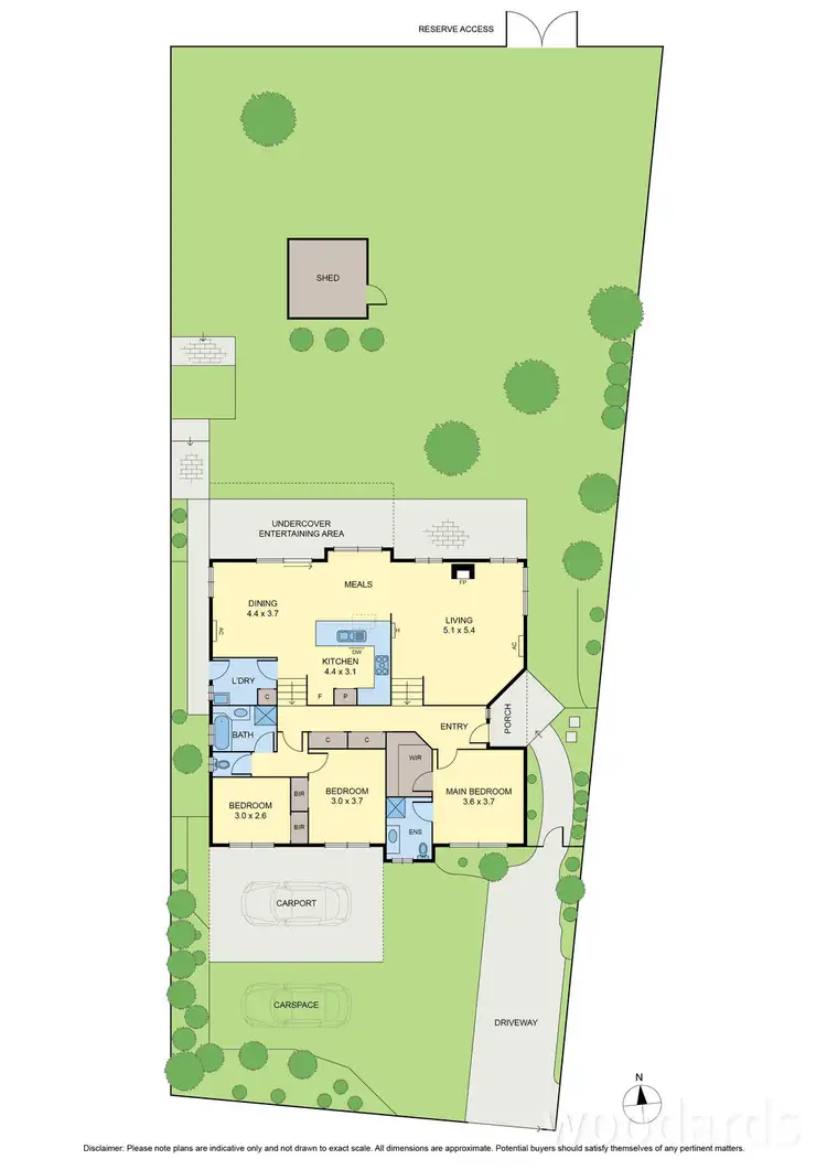 Floorplan of Homely house listing, 22 Jackman Crescent, Keilor VIC 3036