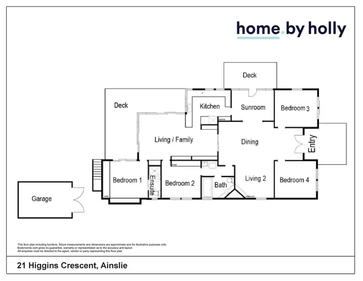 Floorplan of Homely house listing, 21 Higgins Crescent, Ainslie ACT 2602