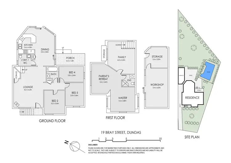 Floorplan of Homely house listing, 19 Bray Street, Dundas NSW 2117