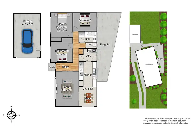 Floorplan of Homely house listing, 33 Harry Street, Cranbourne VIC 3977