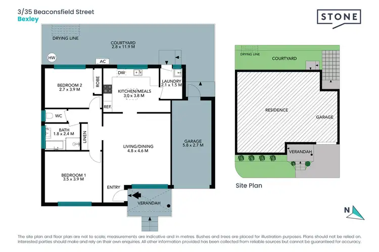 Floorplan of Homely villa listing, 3/35 Beaconsfield Street, Bexley NSW 2207