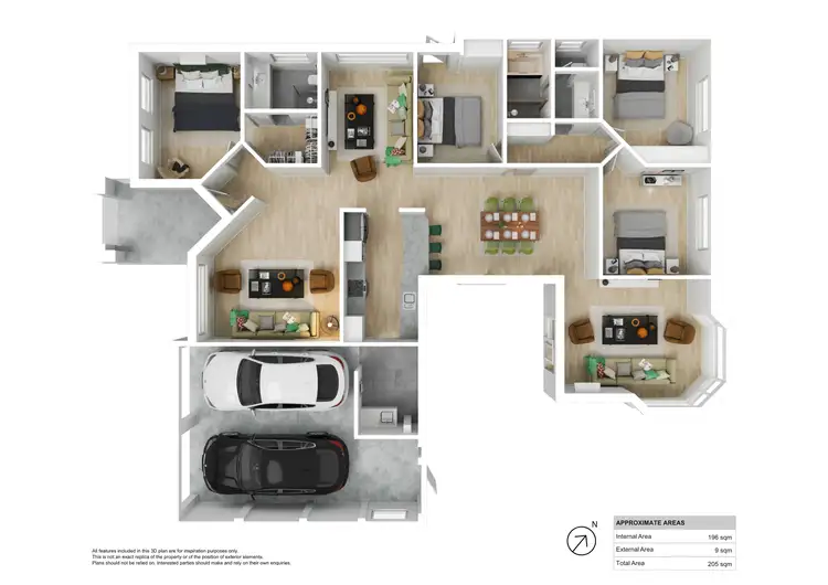 Floorplan of Homely house listing, 5 Dwyer Chase, Eleebana NSW 2282