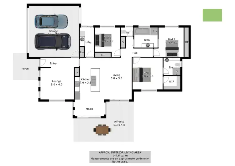 Floorplan of Homely house listing, 15 Maxwell Drive, Wahgunyah VIC 3687