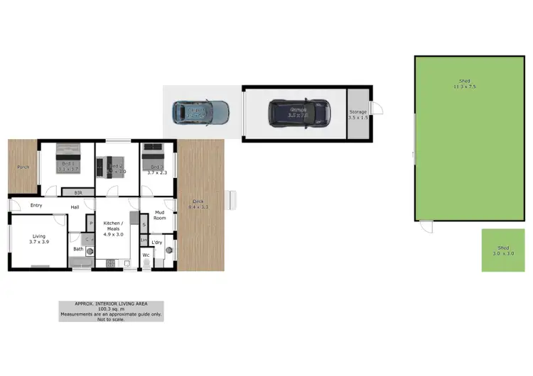Floorplan of Homely house listing, 73 Ready Street, Rutherglen VIC 3685