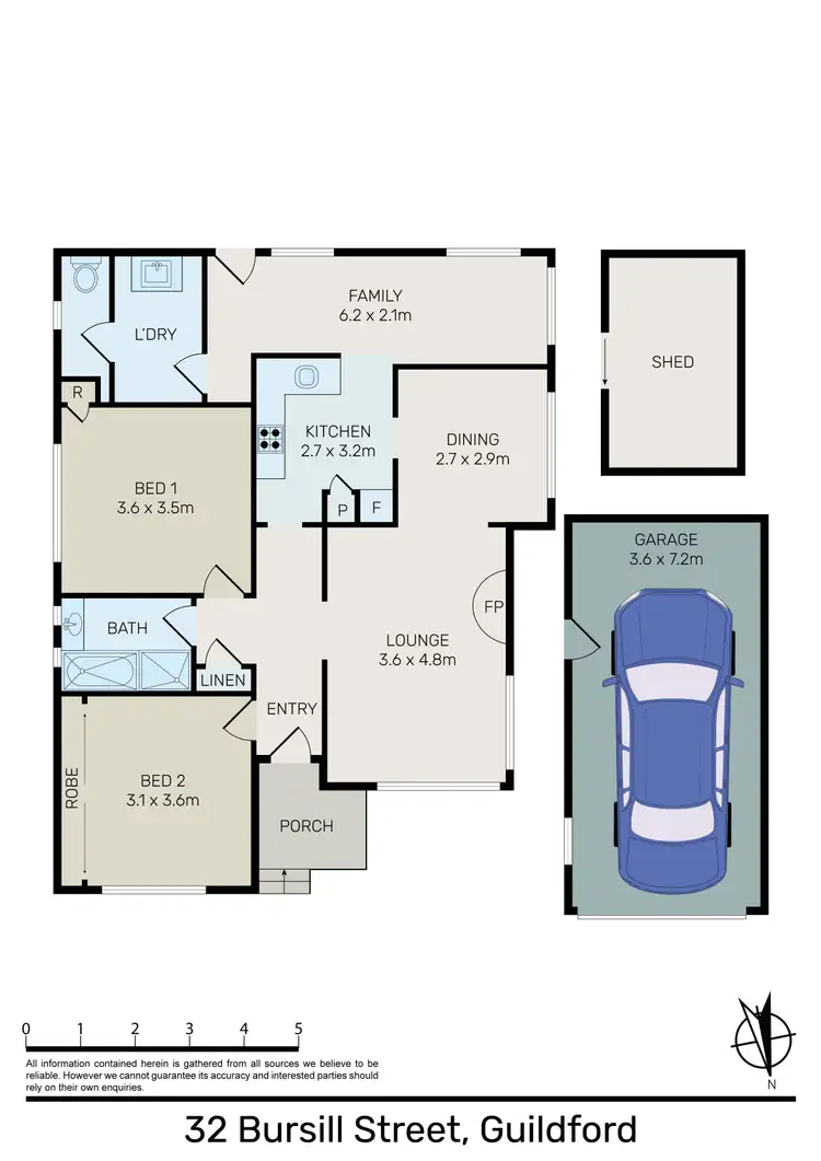 Floorplan of Homely house listing, 32 Bursill Street, Guildford NSW 2161