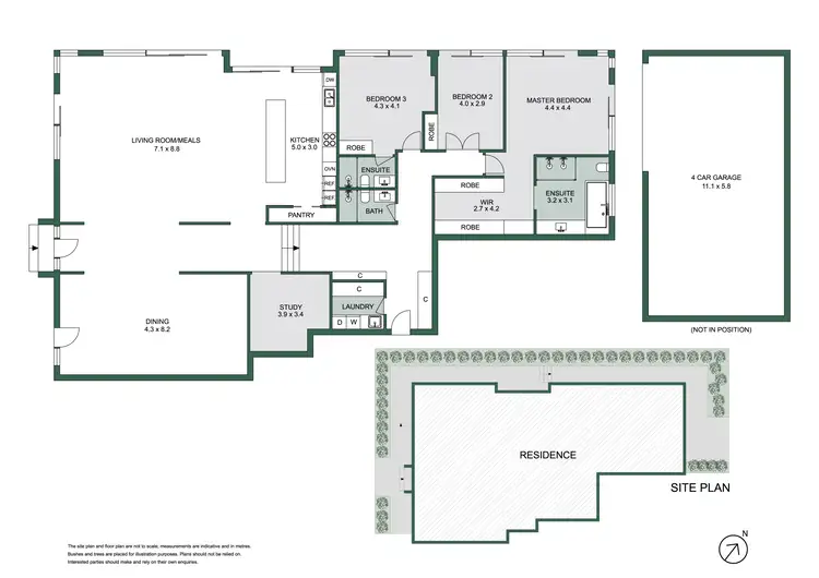 Floorplan of Homely apartment listing, 2/17 Well Street, Brighton VIC 3186