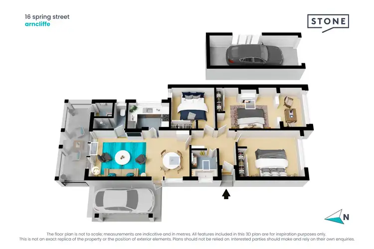Floorplan of Homely house listing, 16 Spring Street, Arncliffe NSW 2205