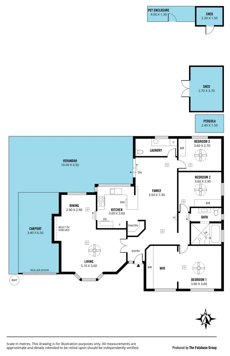 Floorplan of Homely house listing, 5 Forresters Road, Hallett Cove SA 5158