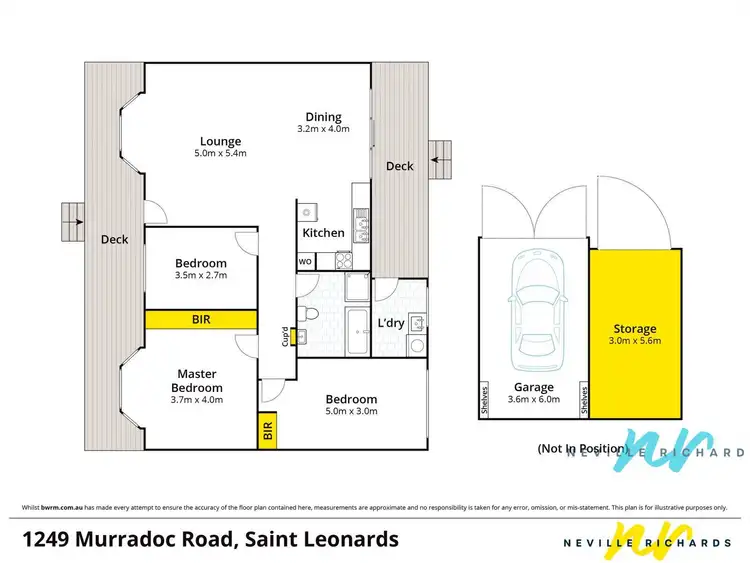 Floorplan of Homely house listing, 1249 Murradoc Road, St Leonards VIC 3223