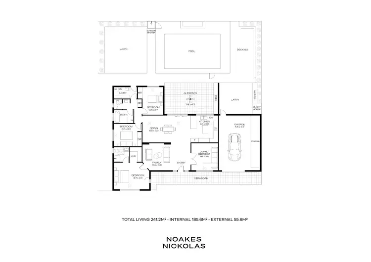 Floorplan of Homely house listing, 8 Miami Avenue, West Beach SA 5024