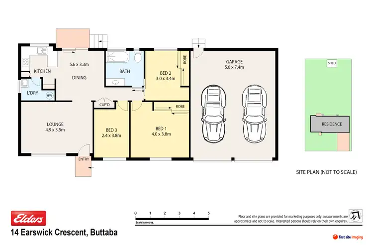 Floorplan of Homely house listing, 14 Earswick Crescent, Buttaba NSW 2283