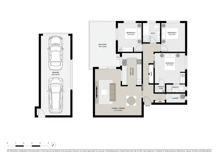Floorplan of Homely apartment listing, 2/15 Gladstone Street, Bexley NSW 2207