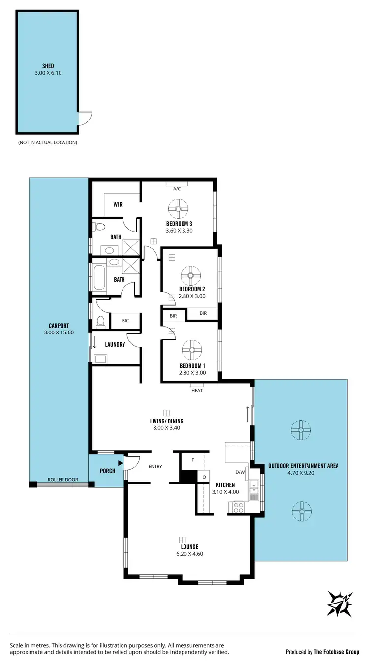 Floorplan of Homely house listing, 17 Joseph Way, Woodcroft SA 5162
