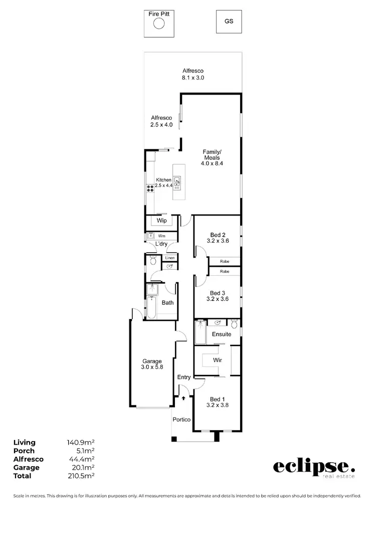 Floorplan of Homely house listing, 31A Mercedes Drive, Holden Hill SA 5088