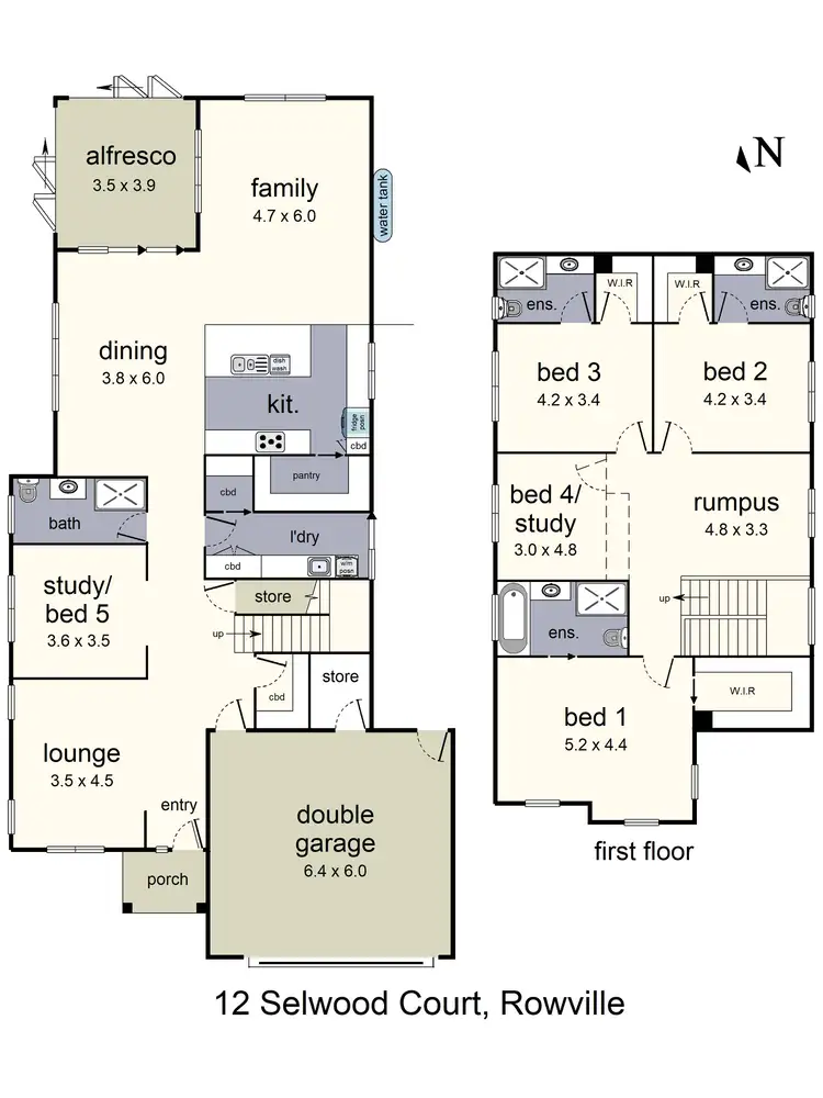 Floorplan of Homely land listing, 12 Selwood Court, Rowville VIC 3178