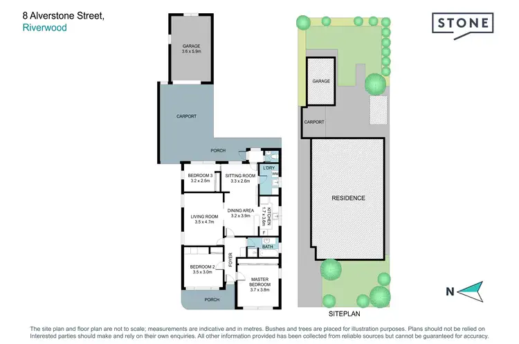 Floorplan of Homely house listing, 8 Alverstone Street, Riverwood NSW 2210