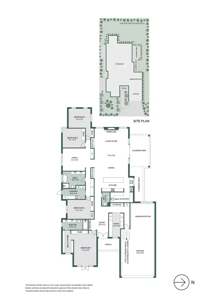 Floorplan of Homely house listing, 6A Parattah Court, Rosebud VIC 3939