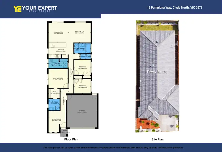 Floorplan of Homely house listing, 12 Pamplona Way, Clyde North VIC 3978