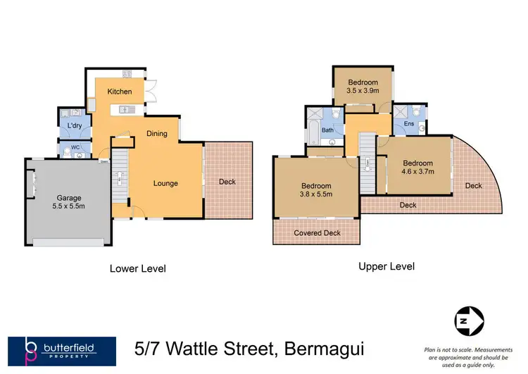 Floorplan of Homely townhouse listing, 5/7 Wattle Street, Bermagui NSW 2546